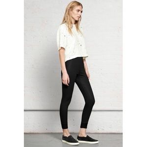Rag & Bone The Danny High Rise Coated Skinny Jean